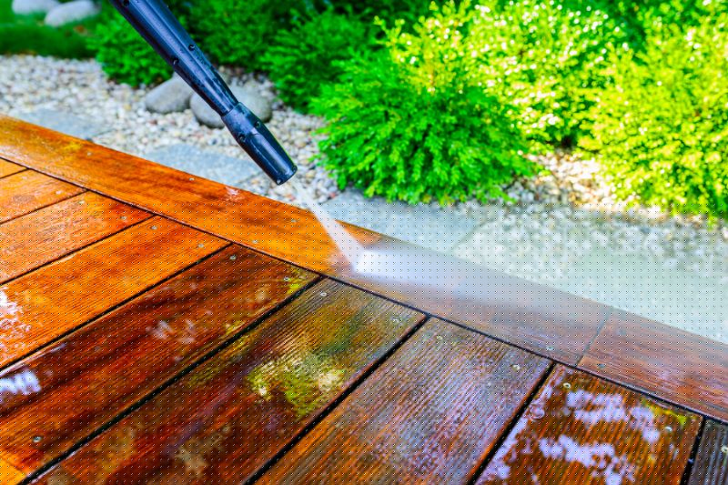 Deck Pressure Cleaning