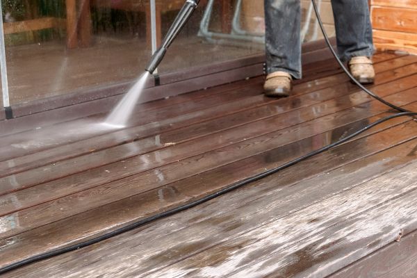 Pool Deck Power Washing in Costa Mesa