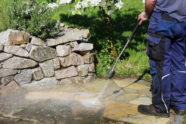 Stone Pressure Washing in Costa Mesa