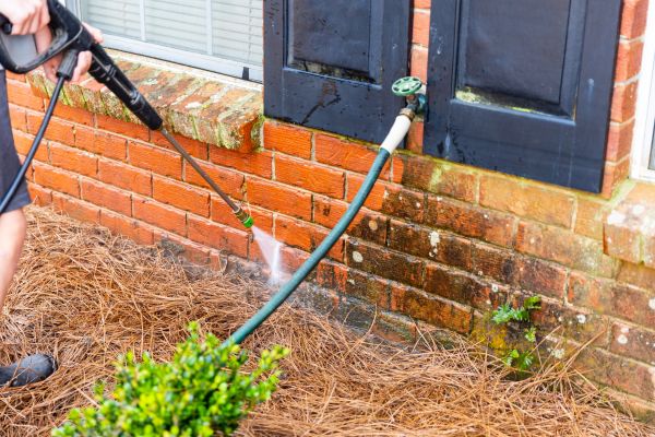 Brickwork Power Washing in Costa Mesa