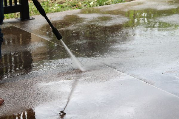 Concrete Deck Cleaning in Costa Mesa