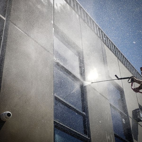 Exterior Building Washing in Costa Mesa